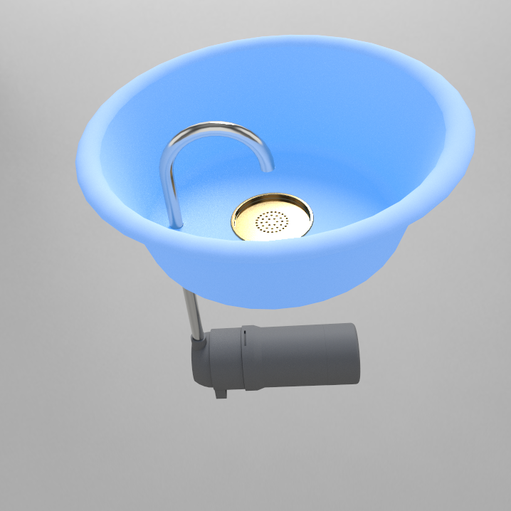 Rendering of the Freedom Pet Fountain 